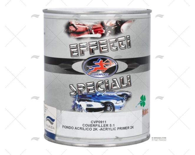 PRIMER ACRILICO CRYSTAL BOAT 1L GRIGIO COVERPLAST