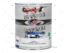 PRIMER ACRÍLICO CRYSTAL BOAT 1L CINZA COVERPLAST