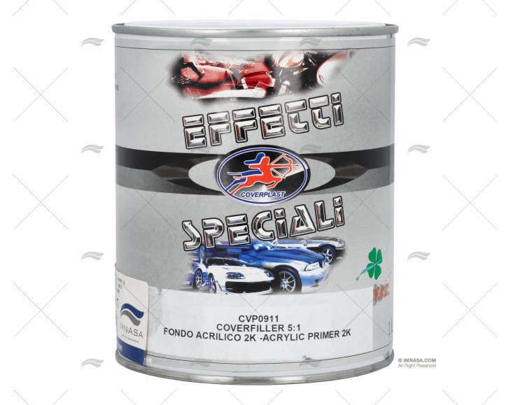 PRIMER ACRILICO CRYSTAL BOAT 1L GRIS COVERPLAST