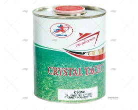 SOLVENTE VERNICE CRYSTAL YACHT 1L COVERPLAST