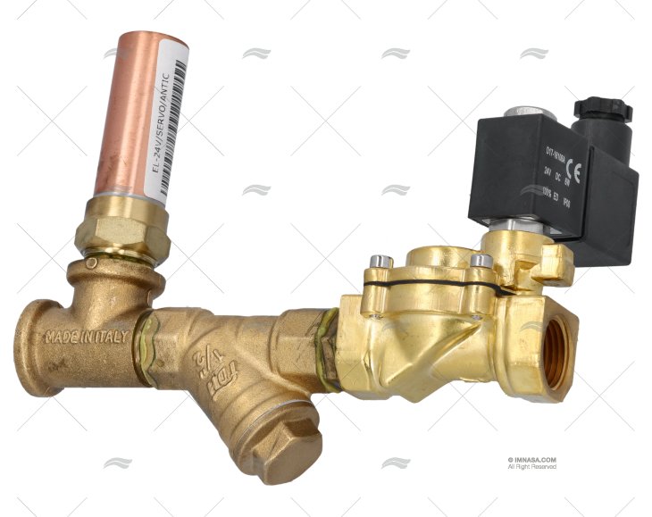 ELECTROVANNE 24V SERVO+A/PERCUTEUR PLANUS