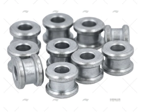 TETON CIERRE DESLIZANTE ACERO ZINC CROMA SOUTHCO