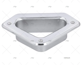 HAWSE PIPE TRIANGULAR S.S. 120x130mm