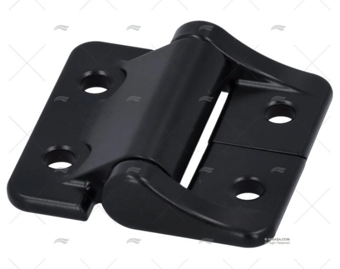 DOBRADIÇA  SIMÉTRICA ALUMÍNIO PRETO 1.8 SOUTHCO