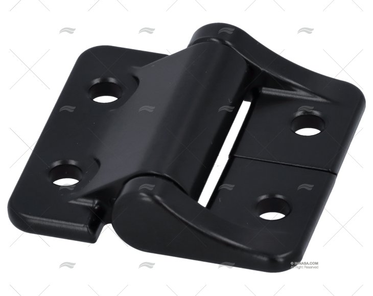 DOBRADIÇA  SIMÉTRICA ALUMÍNIO PRETO 1.8 SOUTHCO
