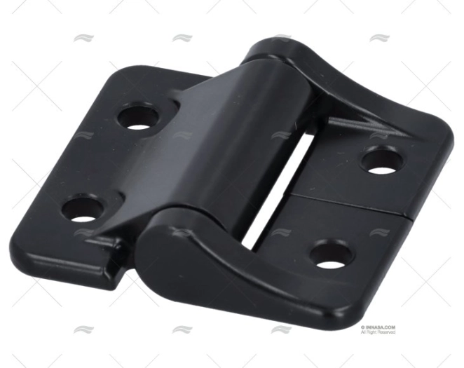 BISAGRA  ASIMETRICA ALU NEGRO 1.4/0.8 SOUTHCO