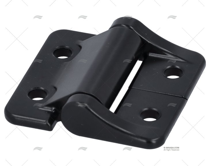 BISAGRA  ASIMETRICA ALU NEGRO 1.4/0.8 SOUTHCO