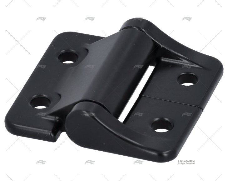 BISAGRA  ASIMETRICA ALU NEGRO 1.8/1.1 SOUTHCO