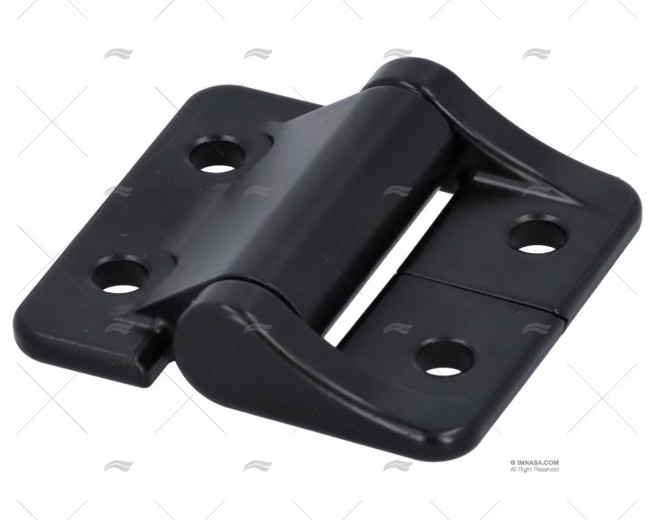 ASYMETRICAL  HINGE BLACK ALU 0.8/1.4 SOUTHCO