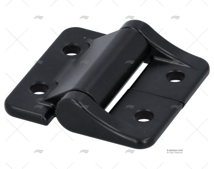 BISAGRA  ASIMETRICA ALU NEGRO 1.1/1.8 SOUTHCO