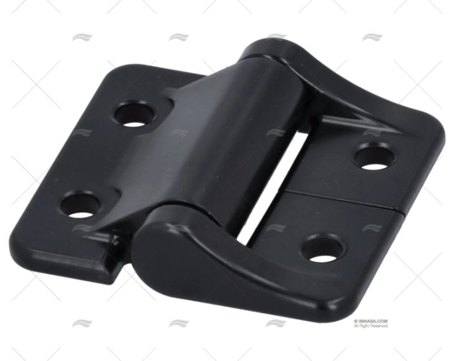 BISAGRA  ASIMETRICA ALU NEGRO 1.6/2.7 SOUTHCO