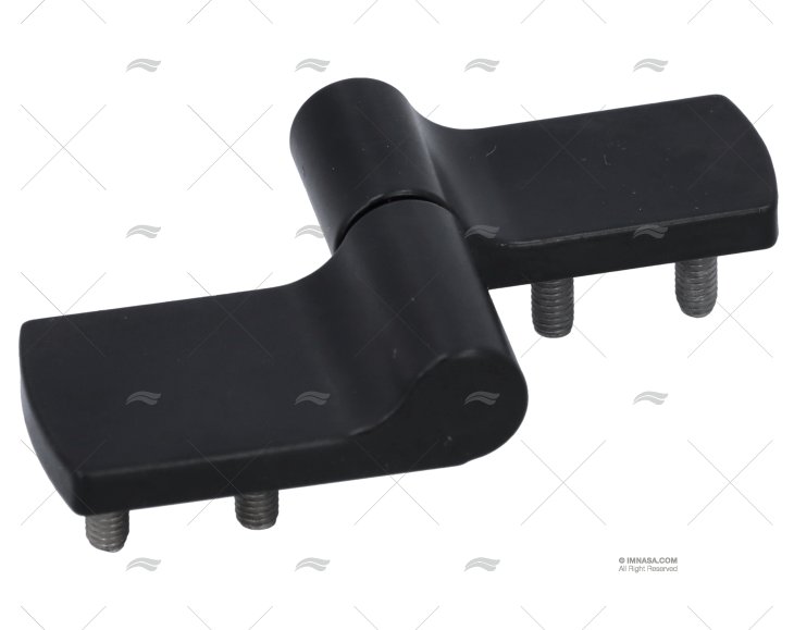 SYMETRICAL  HINGE BLACK ZINC TYPE A M3 SOUTHCO
