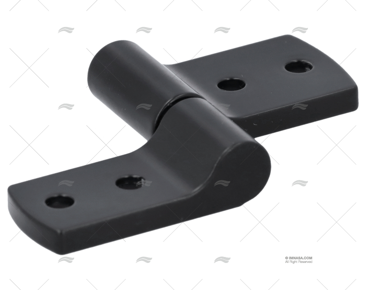 DOBRADIÇA  SIMET. ZINCADO PRETO TIPO A PERFURADA SOUTHCO