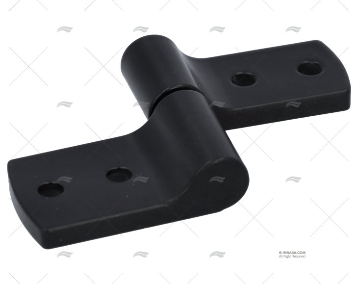 SYMETRICAL  HINGE BLACK ZINC TYPE A RIVE SOUTHCO