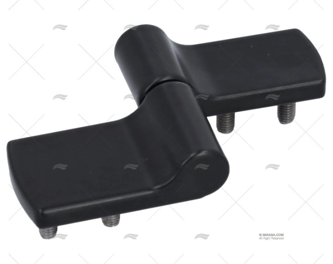 BISAGRA  ASIMETRICA ZINC NEGRO TIPO A M3 SOUTHCO