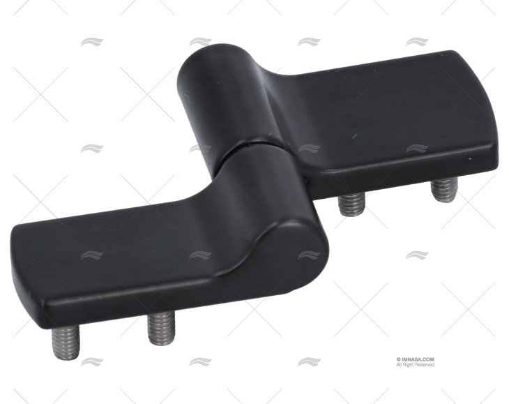 DOBRADIÇA ASSIMÉTRICA ZINCO PRETO TIPO A SOUTHCO