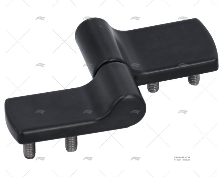 BISAGRA  ASIMETRICA ZINC NEGRO TIPO A M3 SOUTHCO