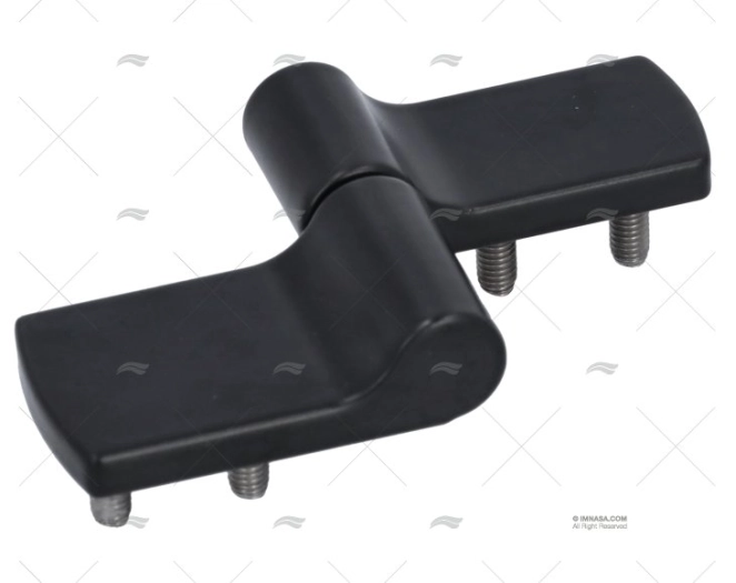 BISAGRA  ASIMETRICA ZINC NEGRO TIPO A M3 SOUTHCO