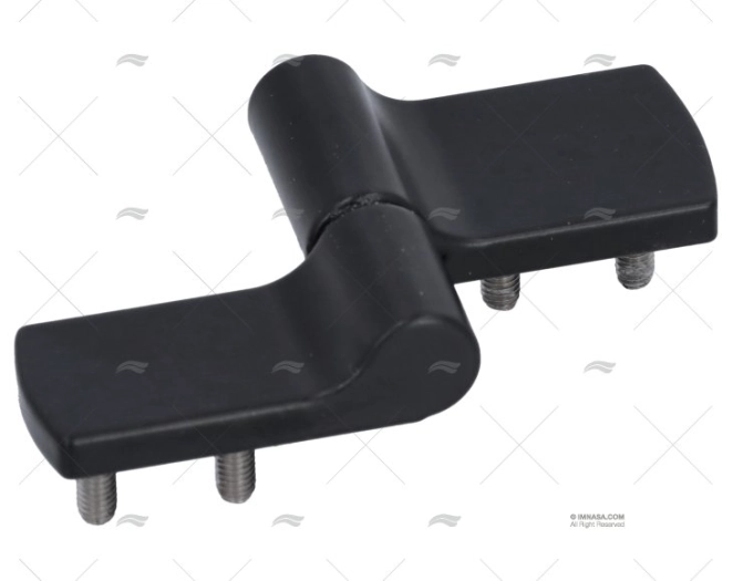 BISAGRA  ASIMETRICA ZINC NEGRO TIPO A M3 SOUTHCO