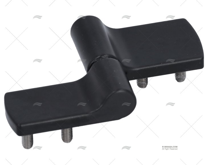 DOBRADIÇA ASSIMÉTRICA ZINCO PRETO TIPO A SOUTHCO