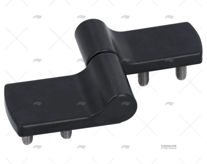 BISAGRA  ASIMETRICA ZINC NEGRO TIPO A M3 SOUTHCO