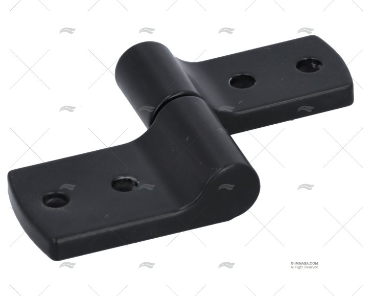 ASYMETRICAL  HINGE ZINC BLACK TYPE A RIV SOUTHCO