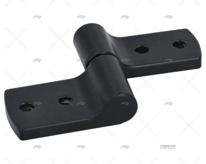 ASYMETRICAL  HINGE ZINC BLACK TYPE A RIV SOUTHCO