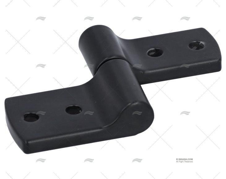 ASYMETRICAL  HINGE ZINC BLACK TYPE A RIV SOUTHCO