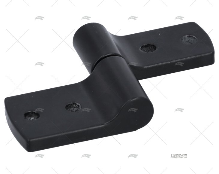 ASYMETRICAL  HINGE ZINC BLACK TYPE A RIV SOUTHCO
