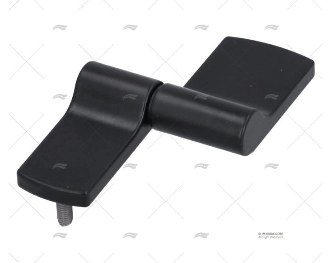 DOBRADIÇA  SIMÉTRICA ZINCADO PRETO TIPO B M3 SOUTHCO