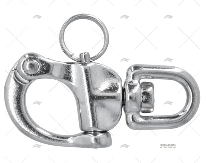 MOSCHETTONE RAPIDO GIRELLA INOX  70mm