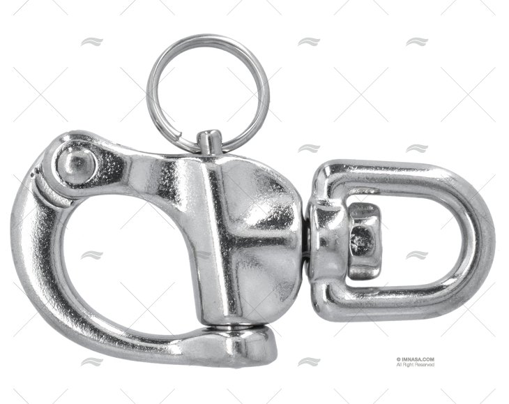 MOSCHETTONE RAPIDO GIRELLA INOX  70mm
