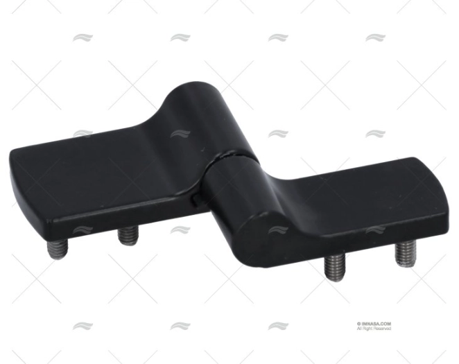 SYMETRICAL  HINGE BLACK ZINC TYPE B M3 SOUTHCO