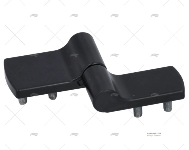 BISAGRA  ASIMETRICA ZINC NEGRO TIPO B M3 SOUTHCO