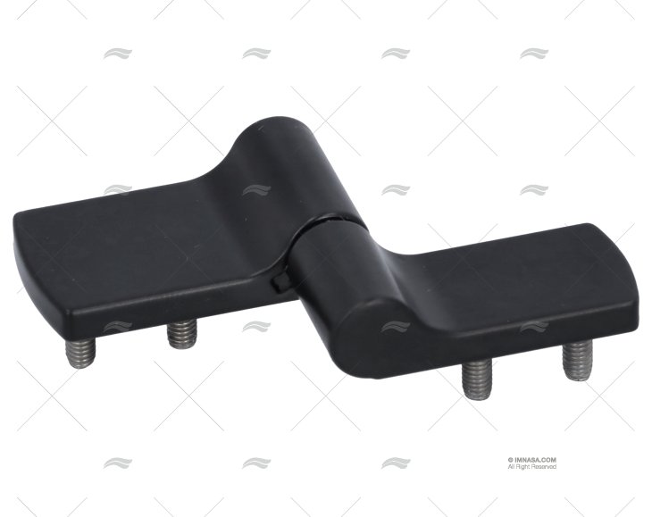 DOBRADIÇA ASSIMÉTRICA ZINCO PRETO TIPO B SOUTHCO