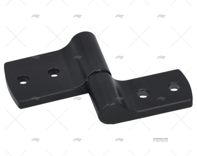 DOBRADIÇA ASIMET. ZINCO PRETO TIPO B TAL SOUTHCO