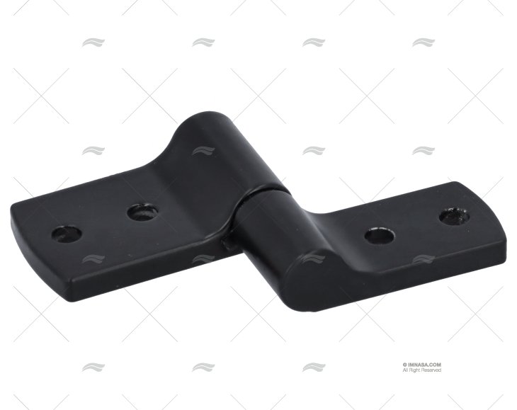 ASYMETRICAL  HINGE ZINC BLACK TYPE B RIV SOUTHCO