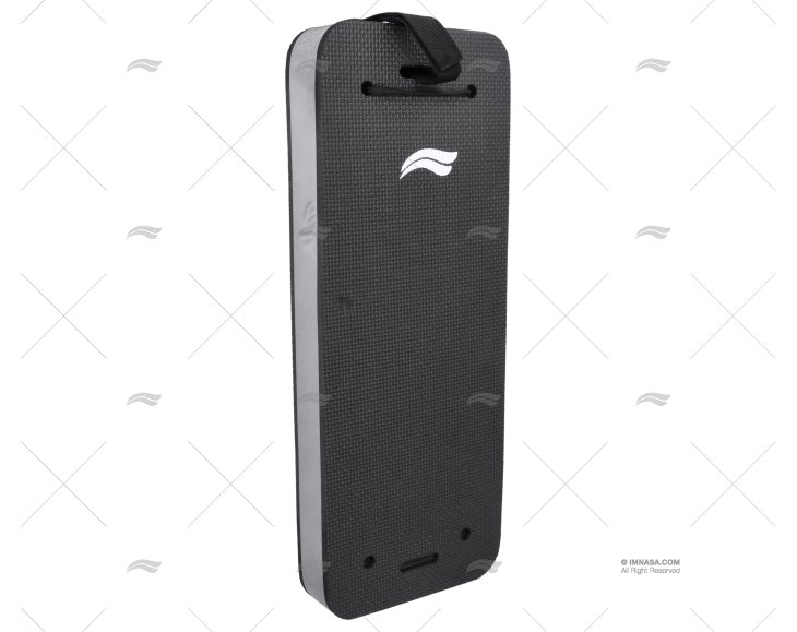 PARABORDO PIATTO 495x190x52mm NERO-GRIGIO