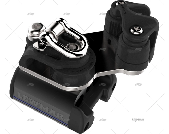 KIT FINAL TRILHO POLIA E MORDAÇA LEWMAR