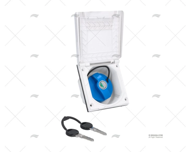 SCATOLA TAPPO RIEMPIMENTO ACQUA CON CHIAVE