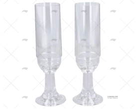 CHAMPAGNE GLASS FOLDABLE 200ml 2Ud.