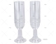 CHAMPAGNE GLASS FOLDABLE 200ml 2Ud.