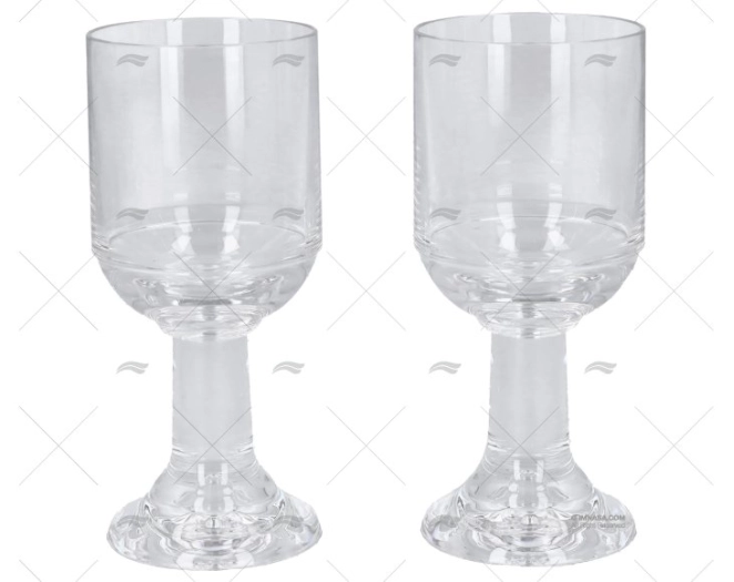 COPPA ACQUA/VINO SMONTABILE 250ml 2pz
