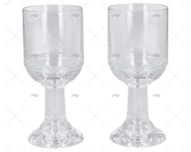 TAÇA ÁGUA/VINHO DESMONTÁVEL 250ml 2peças