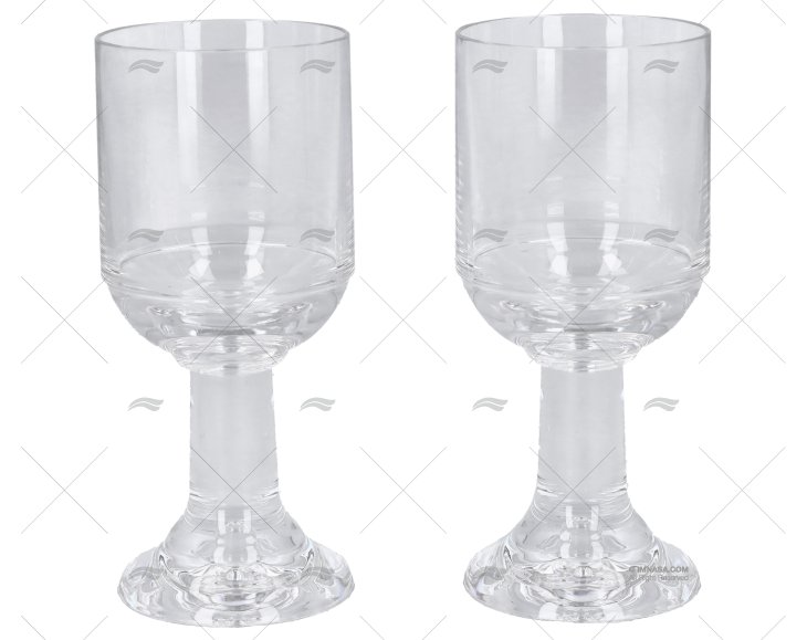 COPPA ACQUA/VINO SMONTABILE 250ml 2pz