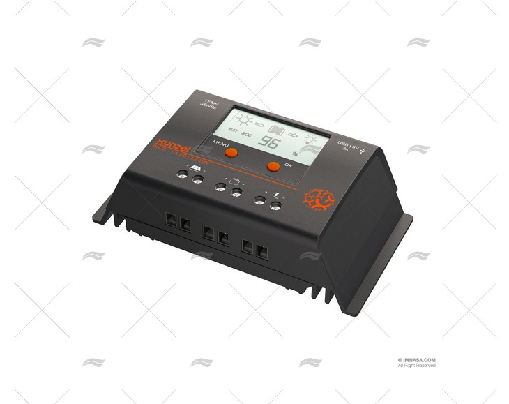 CONTROLLORE PIASTRA FOTOVOLTAICA 12v 20A XUNZEL