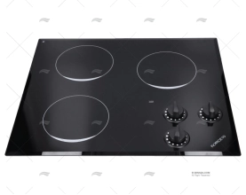 COZINHA VITROCERÂMICA ENO 533X458mm 220V 3X1200W