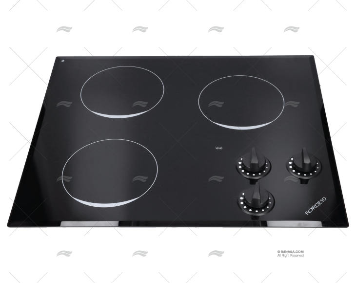 CUCINA VETROCERAMICA ENO 533X458mm 220V 3X1200W