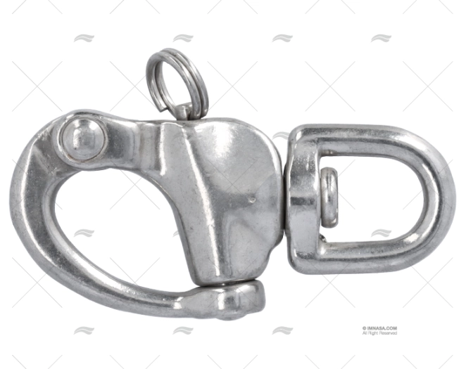 MOSCHETTONE RAPIDO GIRELLA INOX  87mm