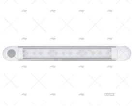 PLAFONIERA LED 12v BIANCO C/INTERRUTTORE